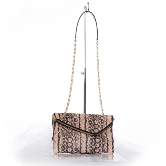 henri bendel Handbags - Henri Bendel Snake Skin Pattern Chain Shoulder Bag